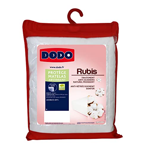 Protège-matelas 100% coton molleton DODO absorbant et lavable à 40°C - 7
