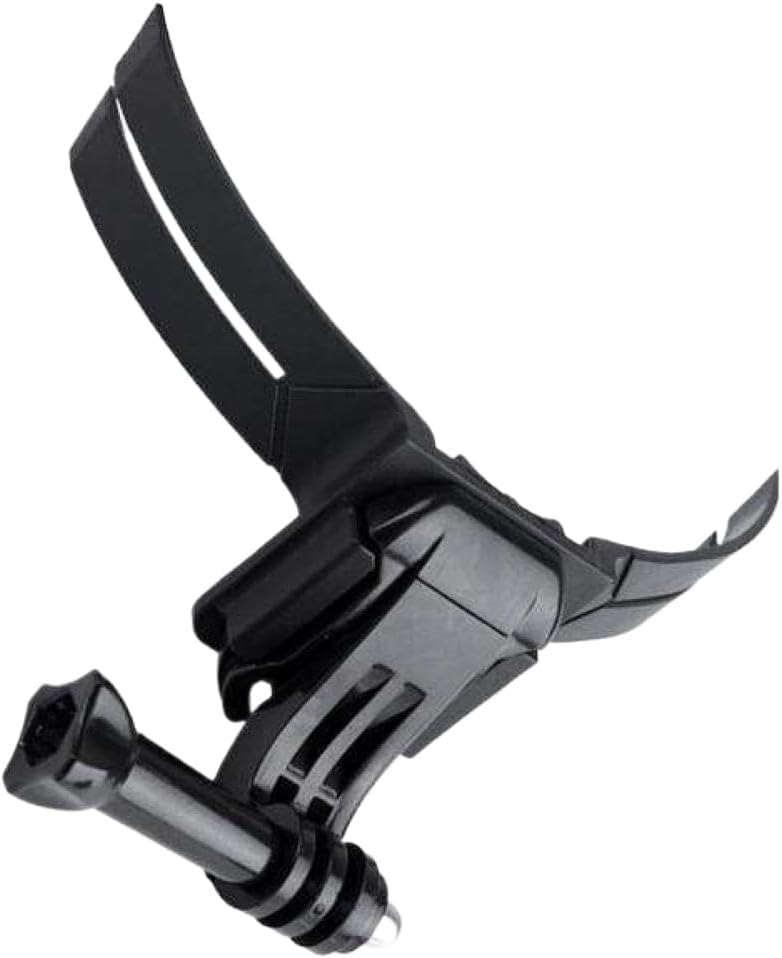 Flexible Helmet Camera Mount Chin Attachment Compatible with Motocross Motorcycle