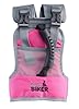 Little Biker Gilet d'apprentissage pour enfant avec poignée - Pour apprendre à faire du vélo, à la draisie, au roller, au ski, au patinage, au patinage à roulettes, réglable (rose) #5