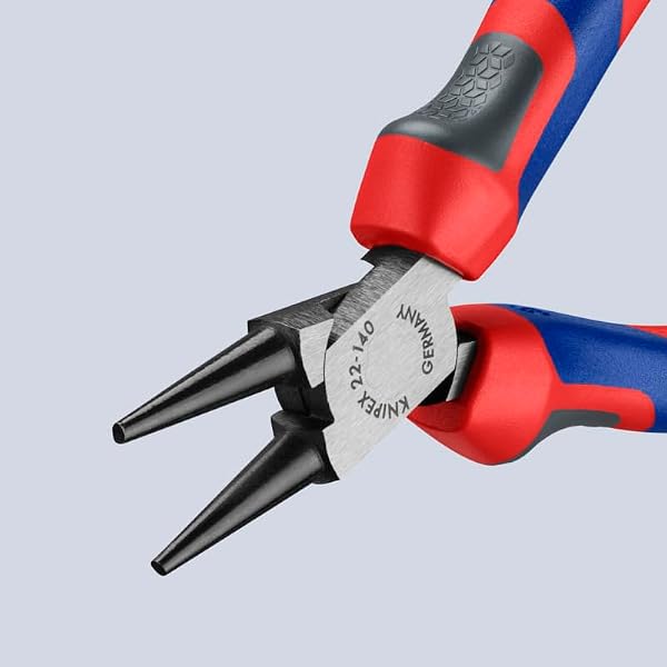 Knipex 22 02 140 Round Nose Pliers-Comfort Grip by KNIPEX - Image 6