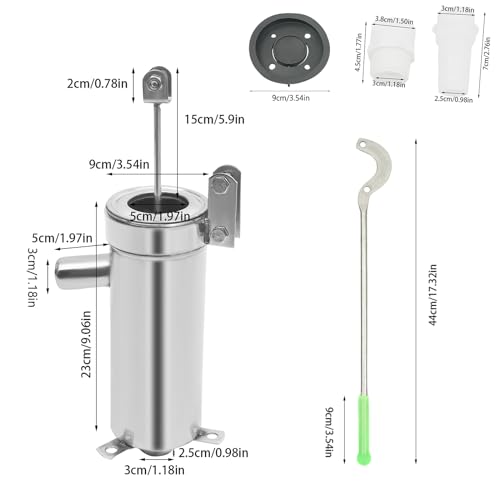 Pompe à eau de jardin manuelle inox Chensyo pour puits profond - 4