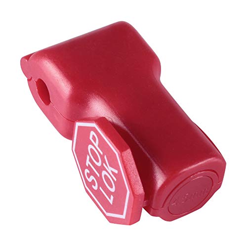 Lucky Monet 50/100 PCS Anti-Theft Retail Security Stop Lock Anti Sweep Hook Lock for Pegboard Slat Wall (100)