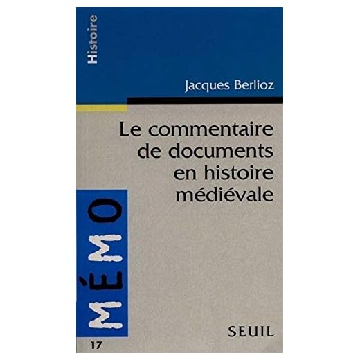 Le Commentaire de Document en Histoire médiévale