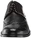 Nunn Bush Men's Nelson Wing Tip Oxford Dress Casual Lace-Up, Black, 10 M US
