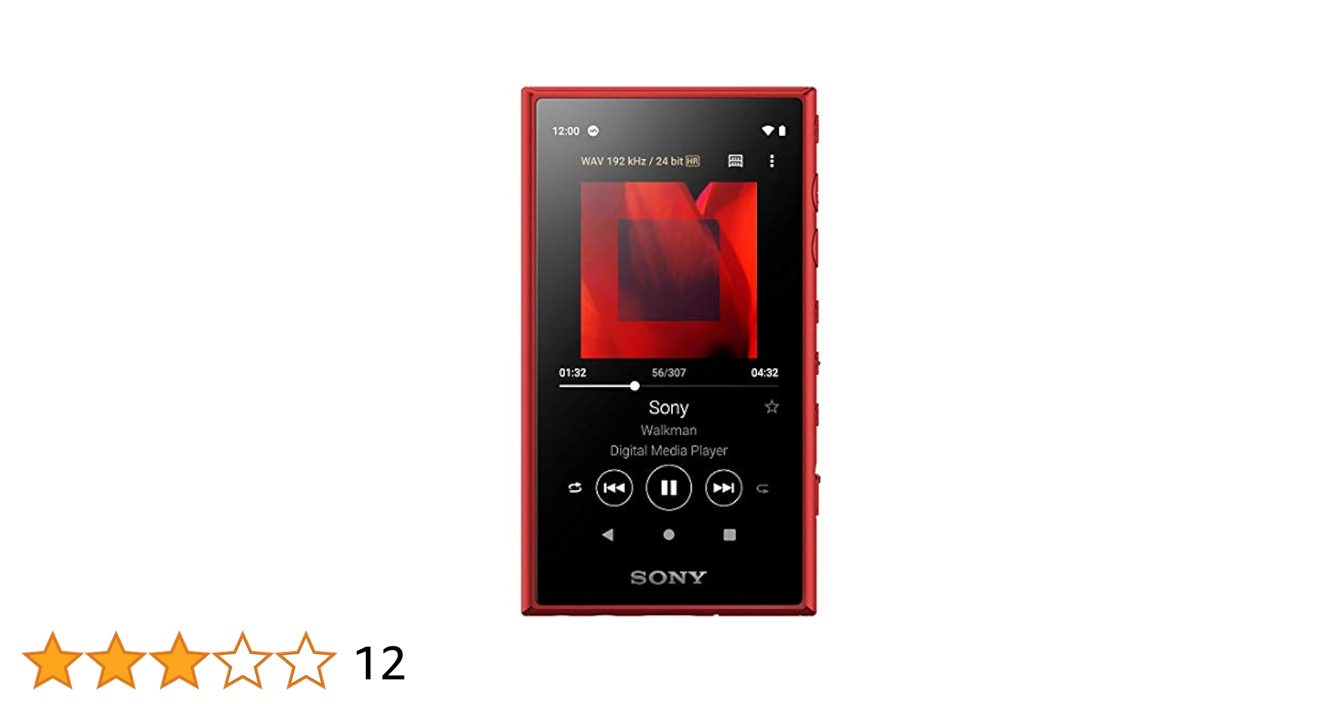 NW-A106　ウォークマン　レッド　ソニー Amazon.co.jp: 【整備済み品】ソニー ウォークマン 32GB A
