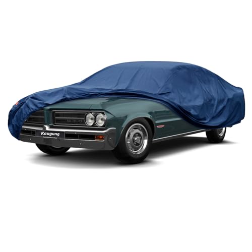 Image of Kaugung Heavy Duty Car Cover Custom Fit Pontiac GTO (2004-2006),Waterproof All Weather Resistant Outdoor Sun Rain Dust Snow Protection with Anti-Theft Lock.(USA Warehouse,Within 3-7 Days)