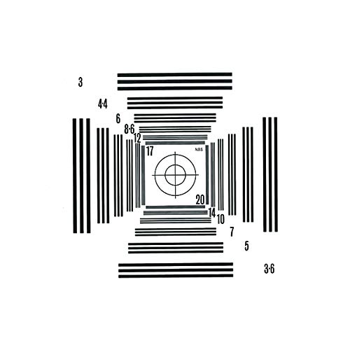 NBS 25 Chart 20 Lines per mm
