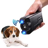 √ ULTRASONISCHE FUNKTION - Basierend auf der Theorie, dass der Hundetrainer Ihre Hunde effektiv darauf trainieren kann, gehorsam zu sein und unerwünschte Verhaltensweisen wie Bellen, Graben, Kauen und mehr zu unterbinden. Außerdem sind sie sowohl für Menschen als auch für Haustiere harmlos