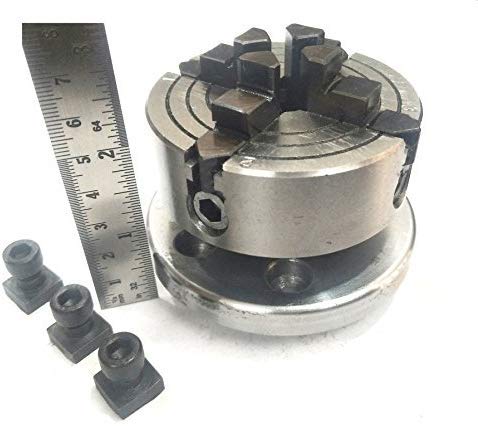 Table rotative de précision 100mm avec son kit de serrage M6 et mandrin
