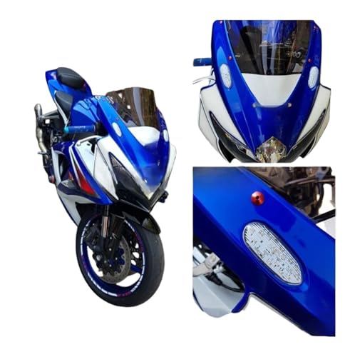 Clignotants avant LED ambre pour moto GSX-R rénovation optique