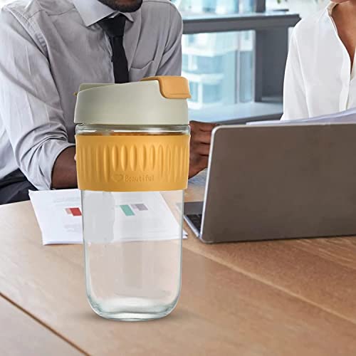 Image of Kamvy Printed Glass Milk Mug with Recipe Design (400ml) Pack of 1 | Transparent Drinking Glass for Coffee, Milk, Juice & Smoothies | Stylish Measuring Tumbler for Home & Kitchen (Shake)