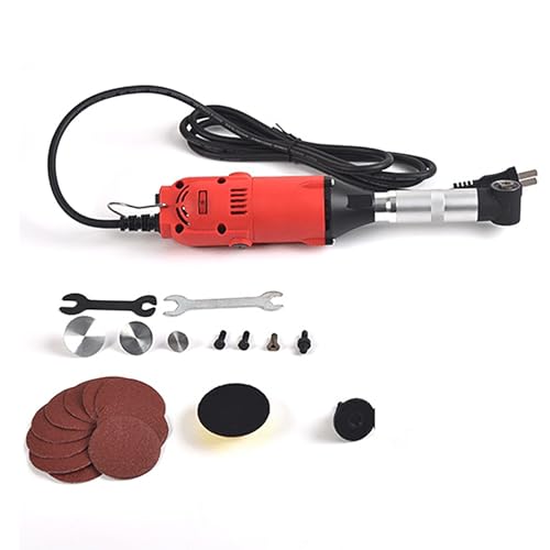 MObyat Limpiadora Eléctrica de Juntas de Azulejos de 90°, Abridora de Juntas para Azulejos de 550 W, 6 velocidades, 15000 RPM, Apertura de 5 mm, para Corte