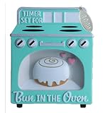 Expecting Ornament, Pregnant Christmas Ornament - Cute and Funny Bun in The Oven Design - Can Be Personalized at Home, Comes in a Gift Box