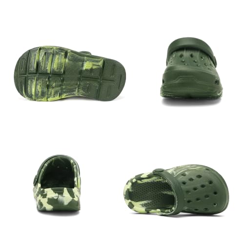 Image of AOVOG Kid Girls Boys Clogs Toddler Garden Shoes Slip On Shower Slide Sandals Beach Water Shoes