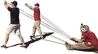 Water Balloon Launcher Slingshot 400 Yard Toys, T-shirt Launcher Cannon, 3 Person Large