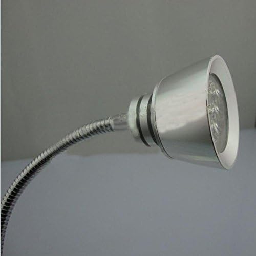 3W LED Wall Sconce Spot Lamp Light Gooseneck Flexible Pipe