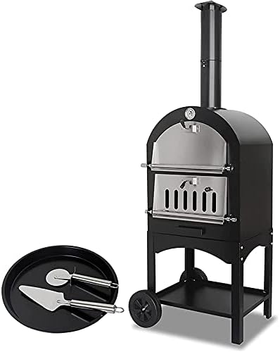 XDLH Horno De Pizza Al Aire Libre Móvil, Tablero De Asbesto De 13 '', Horno  De Pizza De Madera De Chimenea Americana para Jardín Y Patio -  Entornojardín 2022