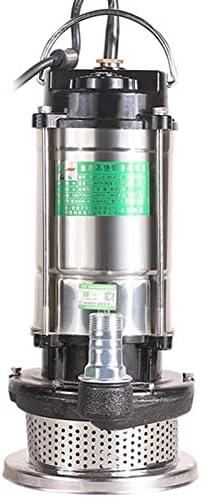 Submersible pump Ultra-quiet water pump 220V Stainless Steel Submersible Pump Underwater Water Sewage Self-Suction Pump Drainage Irrigation Water-pump With Adapter