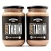 Tahini di Sesamo Integrale Biologico Macinato a Pietra, Non Mondato, Senza Sale, Senza-OGM, Gluten-Free, Kosher, Vegano, USDA Organic, Non contiene Arachidi, 330g 2 Pack