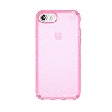 Speck iPhone SE 2020 Case/iPhone 8 Presidio Clear + Glitter Case, Scratch-Resistant IMPACTIUM 8-Foot...