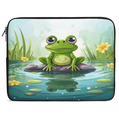 Funda para portátil de 17 pulgadas impermeable y acolchada que protege contra caídas accidentales