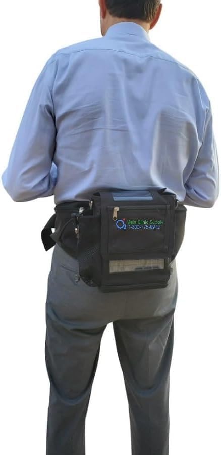 Main Clinic Supply Exclusive O2TOTES Fanny Pack | Compatible with Inogen G5 and Rove 6