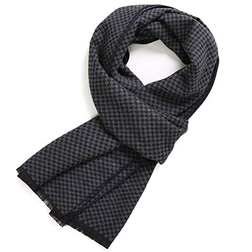 FULLRON Mens Winter Scarf Soft Warm Long Scarf for Men, Lightweight Classic Fashion Accessory, Gift for Men