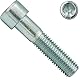 Zylinderschrauben mit ISK - M10x50 mm - 10 Stück - DIN 912 / ISO 4762 - Stahl galv. verzinkt 8.8 - SC912