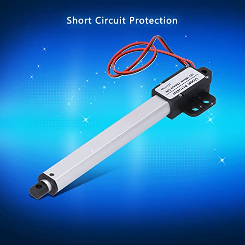 100mm Hub max Linearantrieb, DC 12V-Motor Lineartechnik-Aktuatoren für elektronische, Medizinische, Elektrische Türöffner und Automatisier ungsanwendungen (15mm/s 50N)