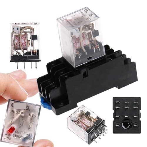 Relé electromagnético HH53P para sustitución de componentes en sistemas de control AC110V 6