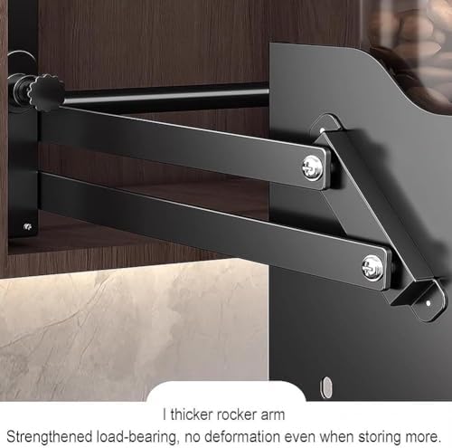 Pull Down Shelf for Cabinets, Blind Corner Organizer, Wall-Mounted Sliding Shelf, Home Storage Solution, 30kg Capacity, Space-Saving Design (66x28x54cm)