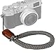 SMALLRIG Kamera-Handschlaufe, universelle geflochtene Kamera-Handschlaufe, verstellbarer Sicherheitsgurt, kompatibel mit DSLR- oder spiegellosen Kameras, Grau – 5055