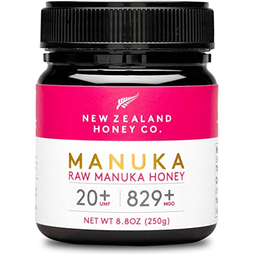 New Zealand Honey Co. Raw Manuka Honey UMF 20+ | MGO 829+ 250g