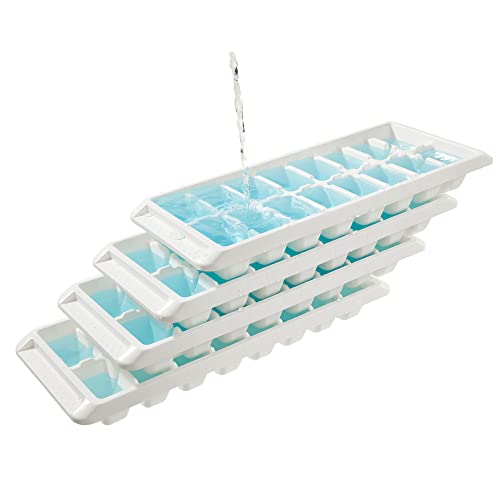 Bandejas para hielo apilables blancas miniatura 2