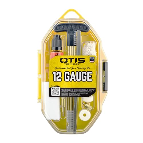OTIS 12 Ga Shotgun Cleaning Kit, Includes 5 Brass Rods, Brushes, Patches, by Otis - Used condition - US$36.73