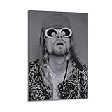 Photo Gallery liuzhix poster su tela con cantante rock di kurt cobain, decorazione artistica da parete per soggiorno, camera da letto, 30 x 45 cm, con cornice Photo Gallery liuzhix poster su tela con cantante rock di kurt cobain, decorazione artistica da parete per soggiorno, camera da letto, 30 x 45 cm, con cornice