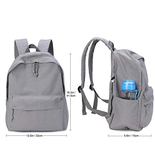 Zicac Unisex Diy Canvas Backpack Daypack Satchel Backpack thumb #3