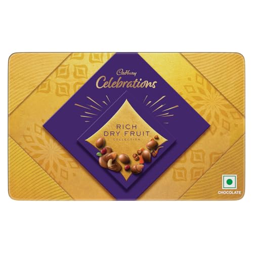 Image of Cadbury Celebrations Rich Dry Fruit Collection Chocolate Diwali Gift pack, 177 g