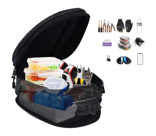 E-riding Expandable Motorcycle Tail Bag