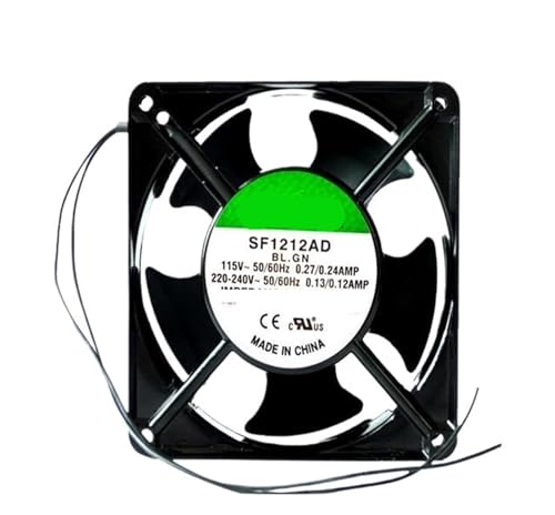 Ventilateur 12038 220V-240V SF1212AD à flux d'air réglable 4 fils