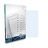Bruni Screen Protector compatible with Maxwest Gravity G6 Protector Film, crystal clear Protective Film (2X)