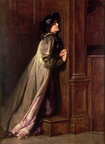 Peintures célèbres sur toile Le Pécheur 1904 de John Collier