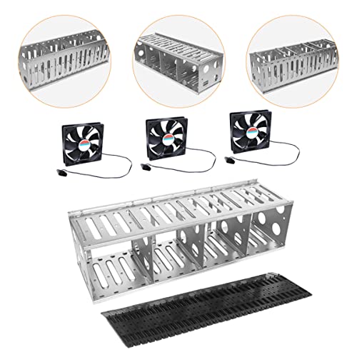 Gabinete para disco duro 3.5' multi-bahía MERRYHAPY miniatura 2