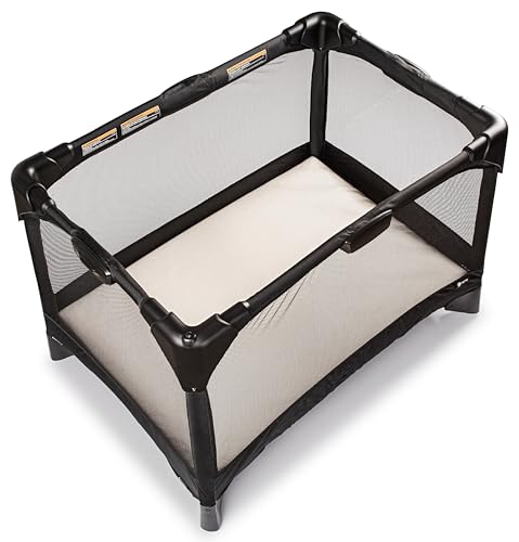 Image of Organic Cotton Pack N Play Mattress | Dual-Sided Portable Baby Crib Pad with Firm Side for Infants & Soft Memory Foam for Toddlers, Waterproof & Washable Cover | 38x26x1.5 Fits Most Playards/Playpens