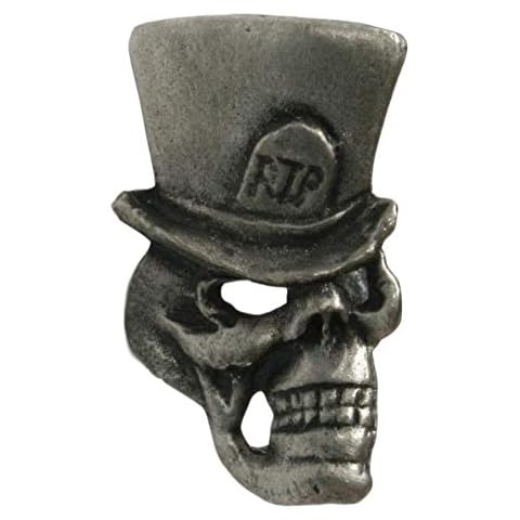 RIP Skull Cufflinks and Tie Bar Slide Gift Set 413 Cover