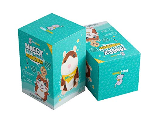 Maggy - Speech Therapy Toys For Toddlers 1-3 , Talking Hamster Toy For Kids - Repeats What You Say Toddler Speech Development Toys Gift Sensory Voice Repeating Furby - Best Toys For Speech Development #TOP5