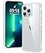 Voyahülle Clear Case for iPhone 13 Pro Max, Ultra Thin, Shockproof TPU Cover, Anti-Yellowing, Crystal Clear, Phone Case for Apple iPhone 13 Pro Max - Clear