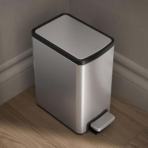 Poubelle à pédale Kohler acier inoxydable 6L pour éliminer les odeurs - 7