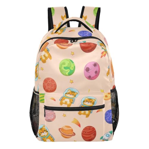 Sac à dos tigre mignon astronaute S pour alléger les épaules de votre enfant