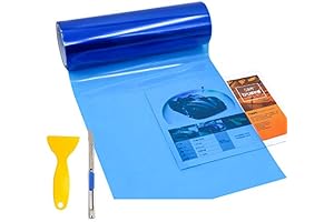 KOMAS Glossy Dark Blue Tint Vinyl Film Sticker for Car Lights